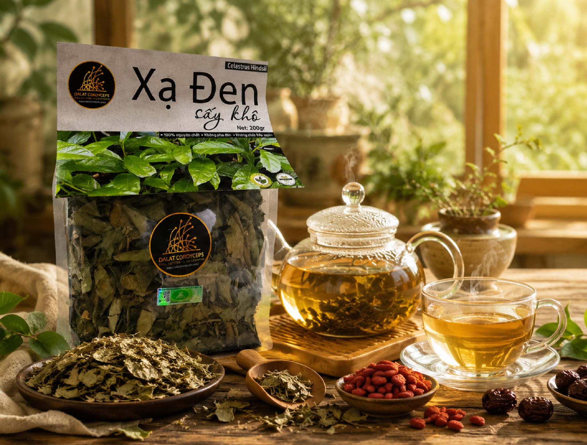 🍃 **XẠ ĐEN SẤY KHÔ - GỬI GẮM SỰ BÌNH YÊN TRONG TỪNG TÁCH TRÀ**