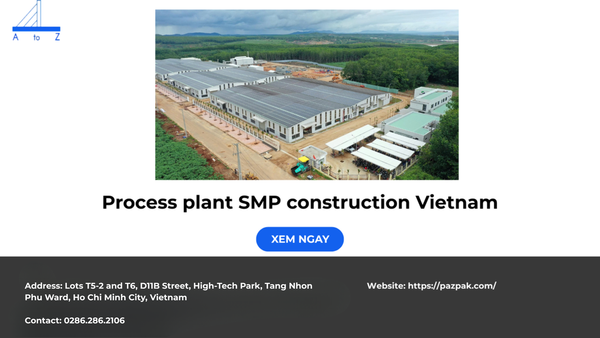 Process Plant SMP Construction For Safe Commissioning And Ramp-Up – PAZ ...