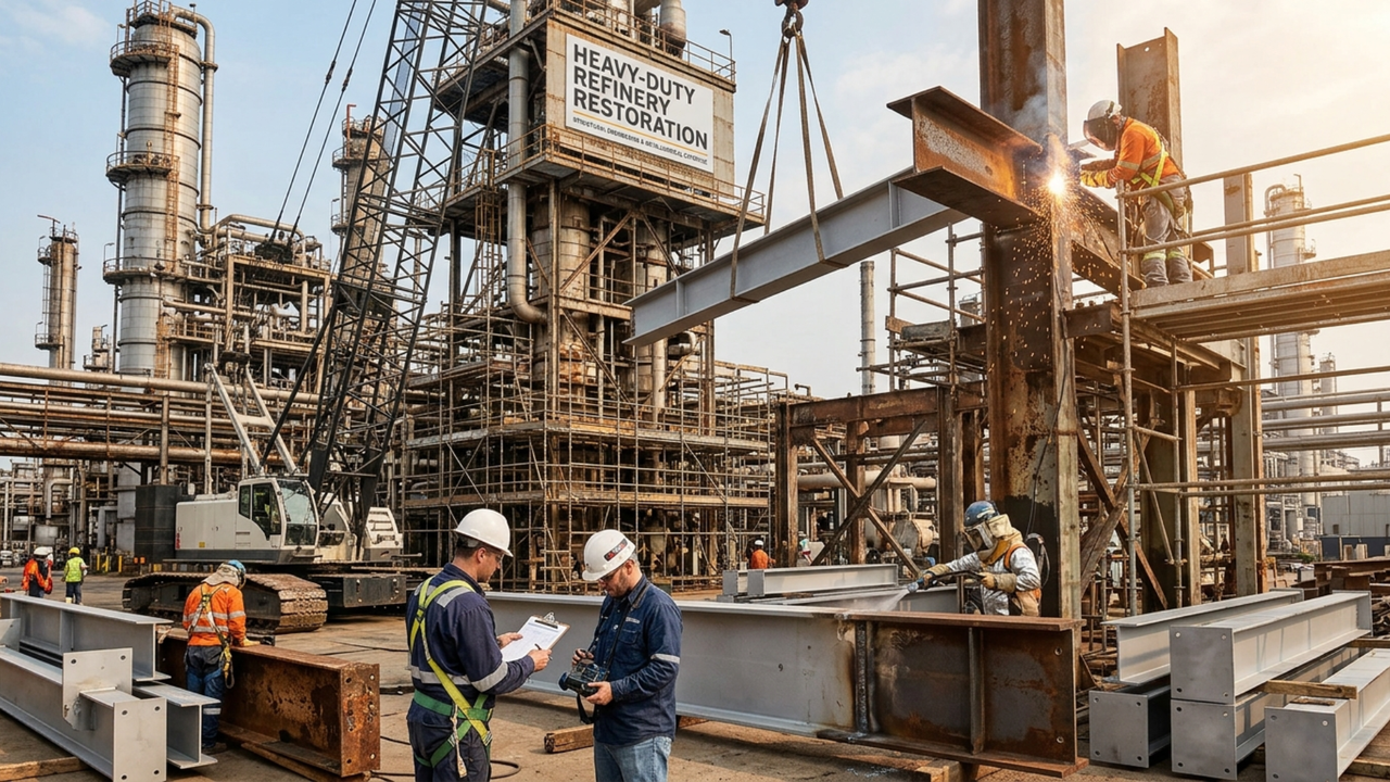Refinery Structural Installation Guide For Industrial Plant Projects ...