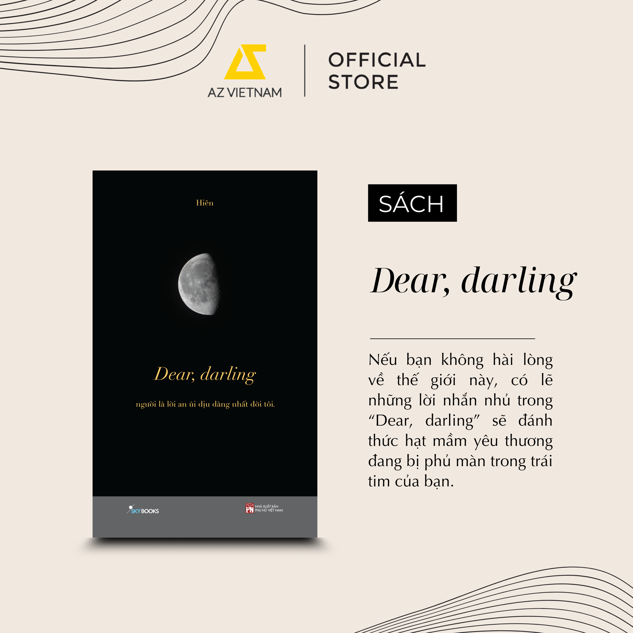 [THÔNG BÁO PHÁT HÀNH SÁCH] DEAR, DARLING - SÁCH CHỮ