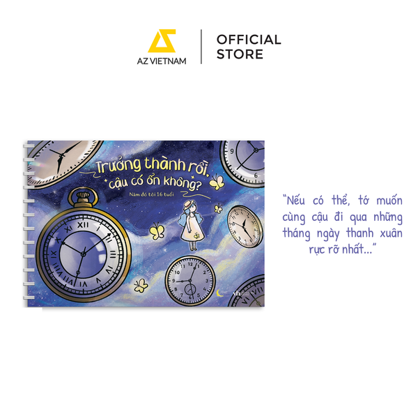 [THÔNG BÁO PHÁT HÀNH SÁCH] TRƯỞNG THÀNH RỒI, CẬU CÓ ỔN KHÔNG? - SÁCH TÔ MÀU