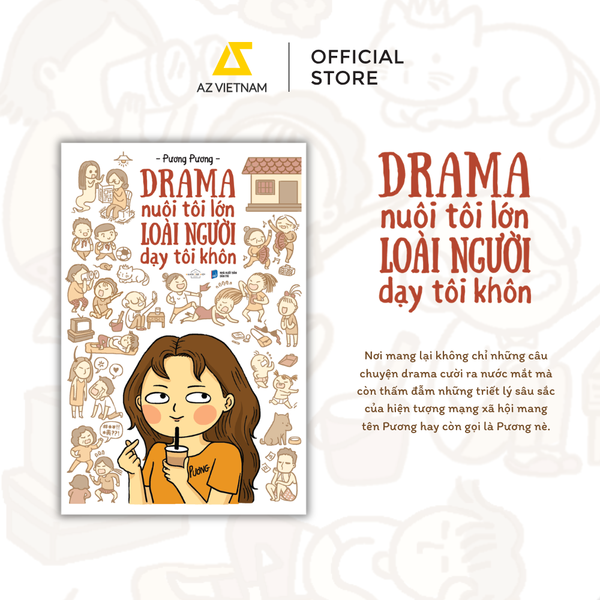 [THÔNG BÁO PHÁT HÀNH SÁCH] DRAMA NUÔI TÔI LỚN LOÀI NGƯỜI DẠY TÔI KHÔN (TÁI BẢN) - SÁCH CHỮ
