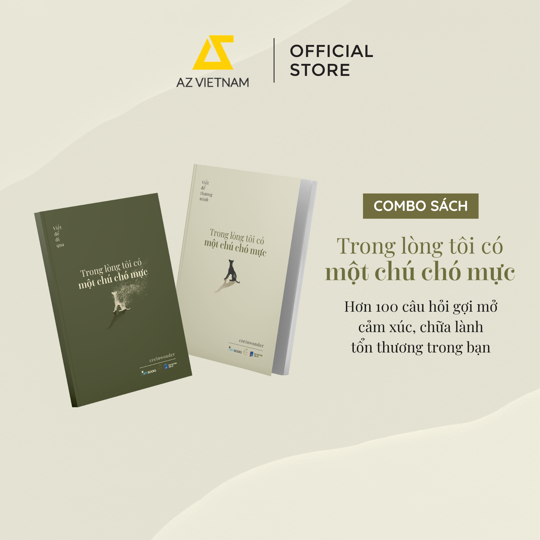 [THÔNG BÁO PHÁT HÀNH SÁCH] TRONG LÒNG TÔI CÓ MỘT CHÚ CHÓ MỰC (TẬP 1, TẬP 2 VÀ COMBO 2 TẬP) - SÁCH CHỮ
