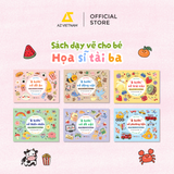[THÔNG BÁO PHÁT HÀNH SÁCH] BỘ 6 CUỐN SÁCH HỌA SĨ TÀI BA - SÁCH THIẾU NHI - SÁCH DẠY VẼ