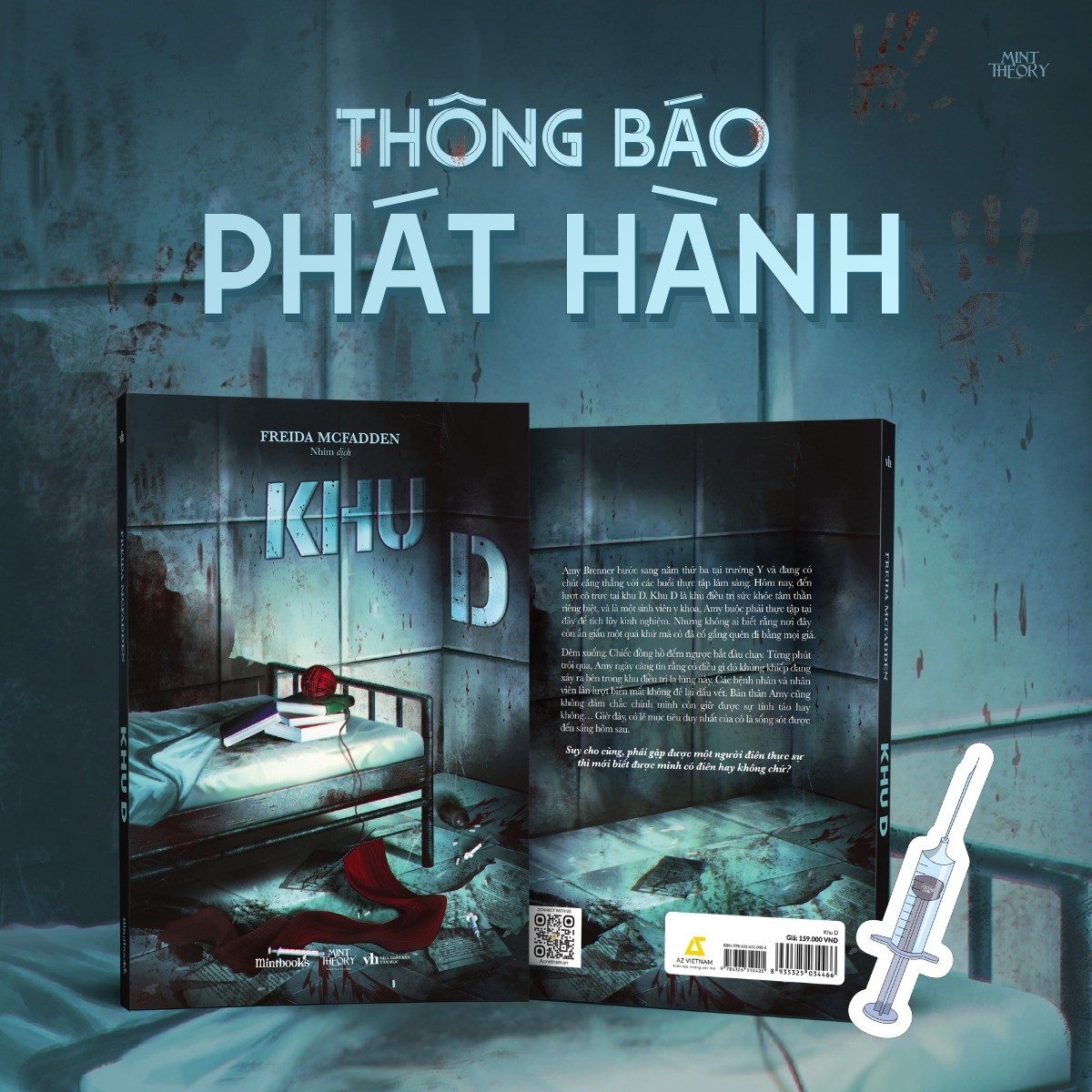 [THÔNG BÁO PHÁT HÀNH] KHU D – WARD D (FREIDA MCFADDEN)