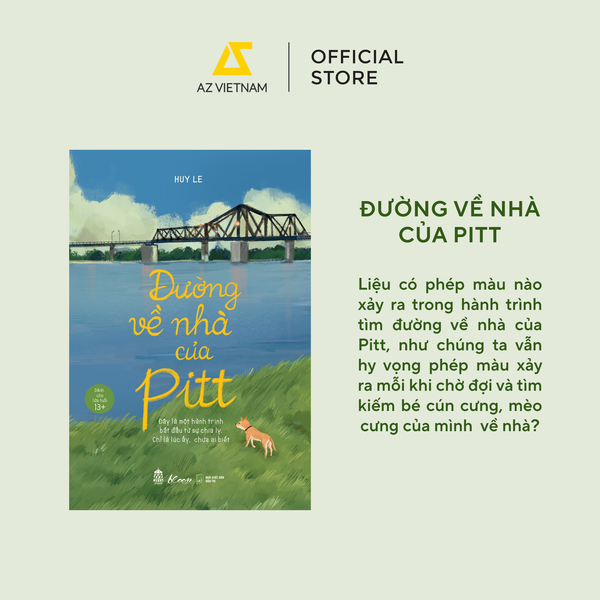 [THÔNG BÁO PHÁT HÀNH SÁCH] ĐƯỜNG VỀ NHÀ CỦA PITT - SÁCH MÀU