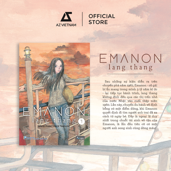 [THÔNG BÁO PHÁT HÀNH SÁCH] EMANON LANG THANG 1 - SÁCH TRANH