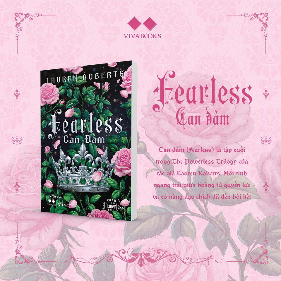 [THÔNG BÁO PHÁT HÀNH SÁCH] CAN ĐẢM (FEARLESS) - SÁCH CHỮ