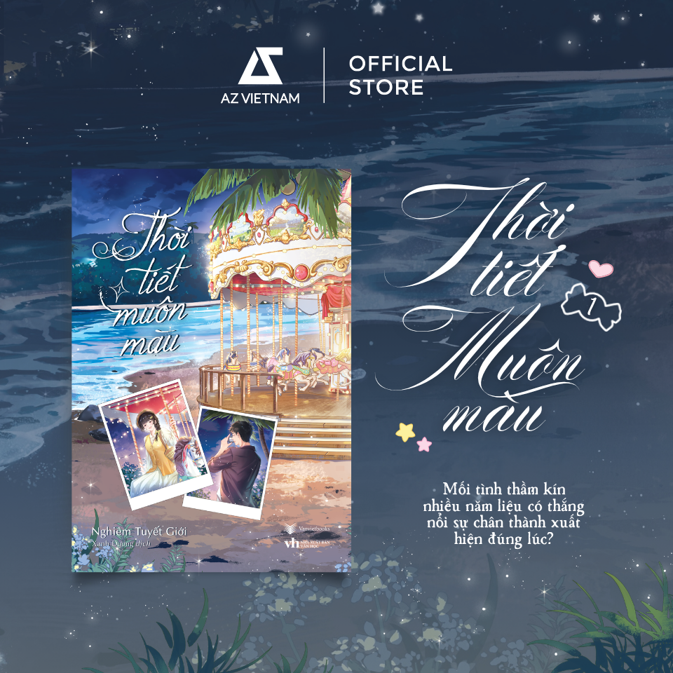 [THÔNG BÁO PHÁT HÀNH SÁCH] THỜI TIẾT MUÔN MÀU (TẬP 1) - SÁCH CHỮ