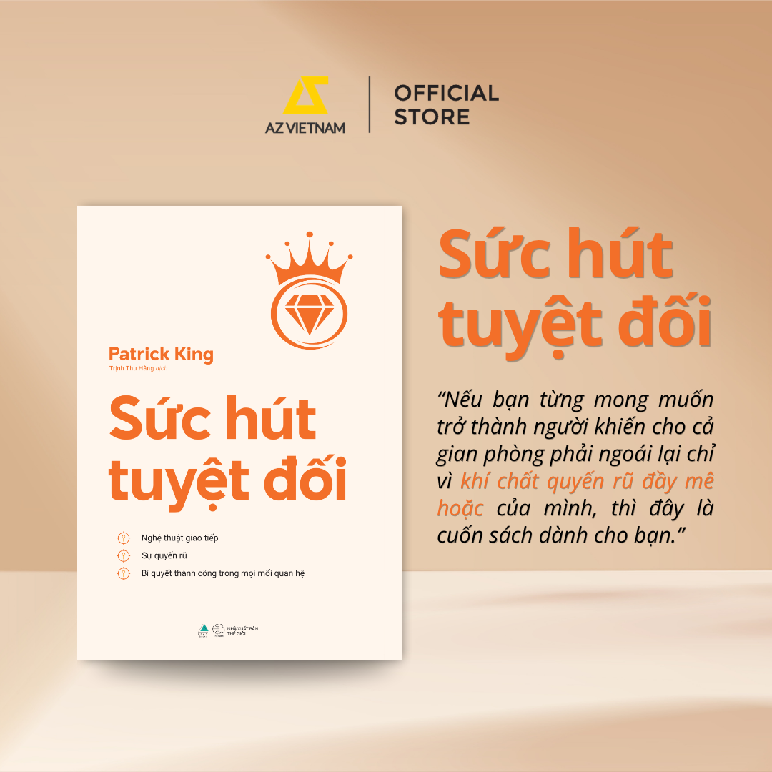 [THÔNG BÁO PHÁT HÀNH SÁCH] SỨC HÚT TUYỆT ĐỐI - SÁCH CHỮ