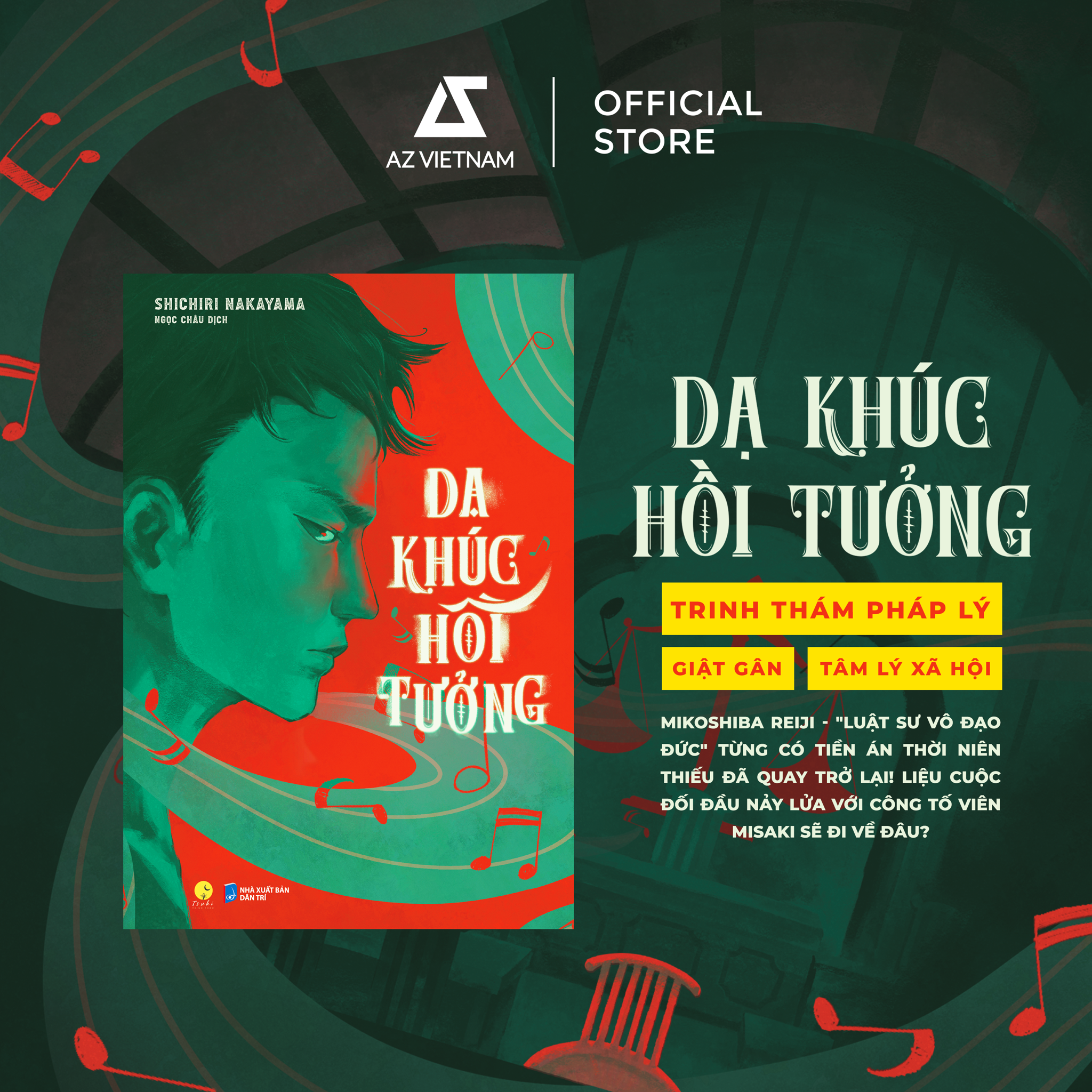 [THÔNG BÁO PHÁT HÀNH SÁCH] DẠ KHÚC HỒI TƯỞNG - SÁCH CHỮ