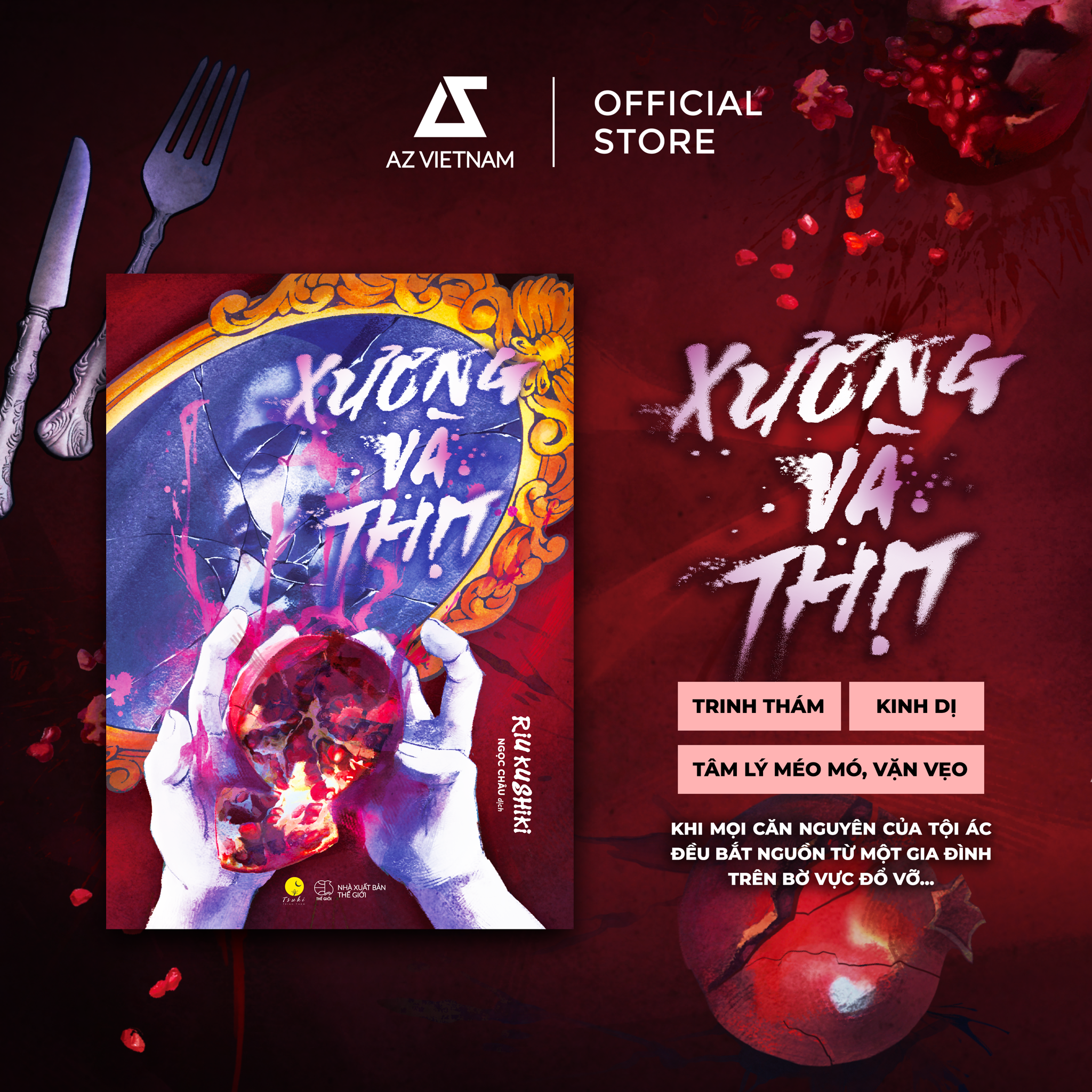 [THÔNG BÁO PHÁT HÀNH SÁCH] XƯƠNG VÀ THỊT - SÁCH CHỮ