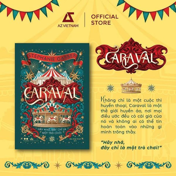 [THÔNG BÁO PHÁT HÀNH] SÁCH CARAVAL - SÁCH CHỮ IN 4 MÀU - BẢN ĐẶC BIỆT