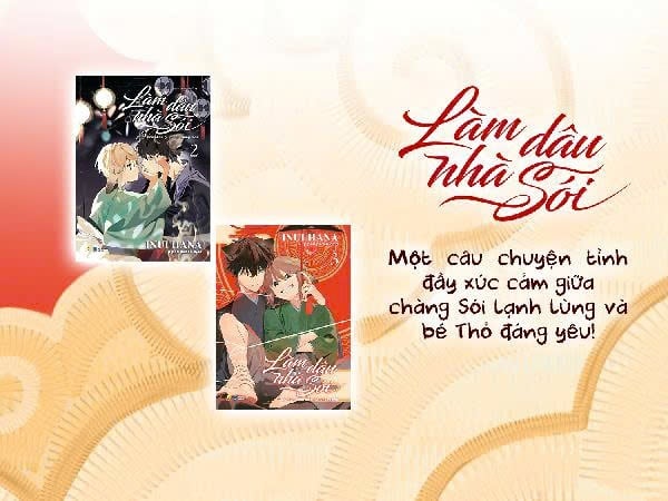 [Thông báo phát hành] Sách Làm dâu nhà sói (Tập 2+3)