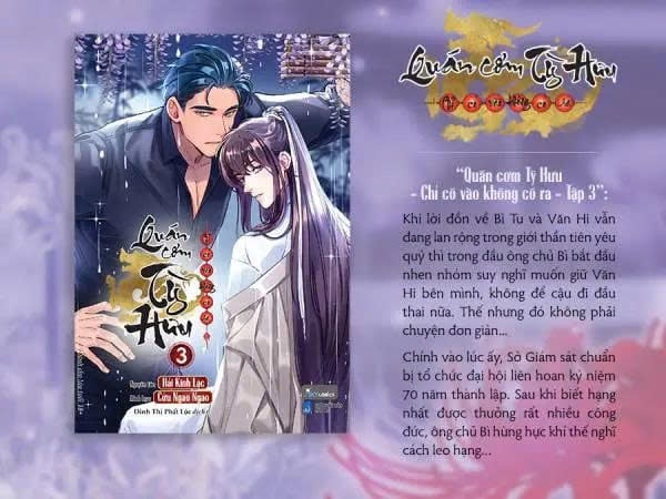 [Thông báo phát hành] Sách Quán cơm Tỳ Hưu - Chỉ có vào không có ra (Tập 3)