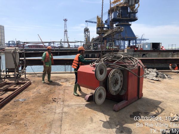 Chuyển giao công nghệ cắt bê tông dây kim cương TPHCM
