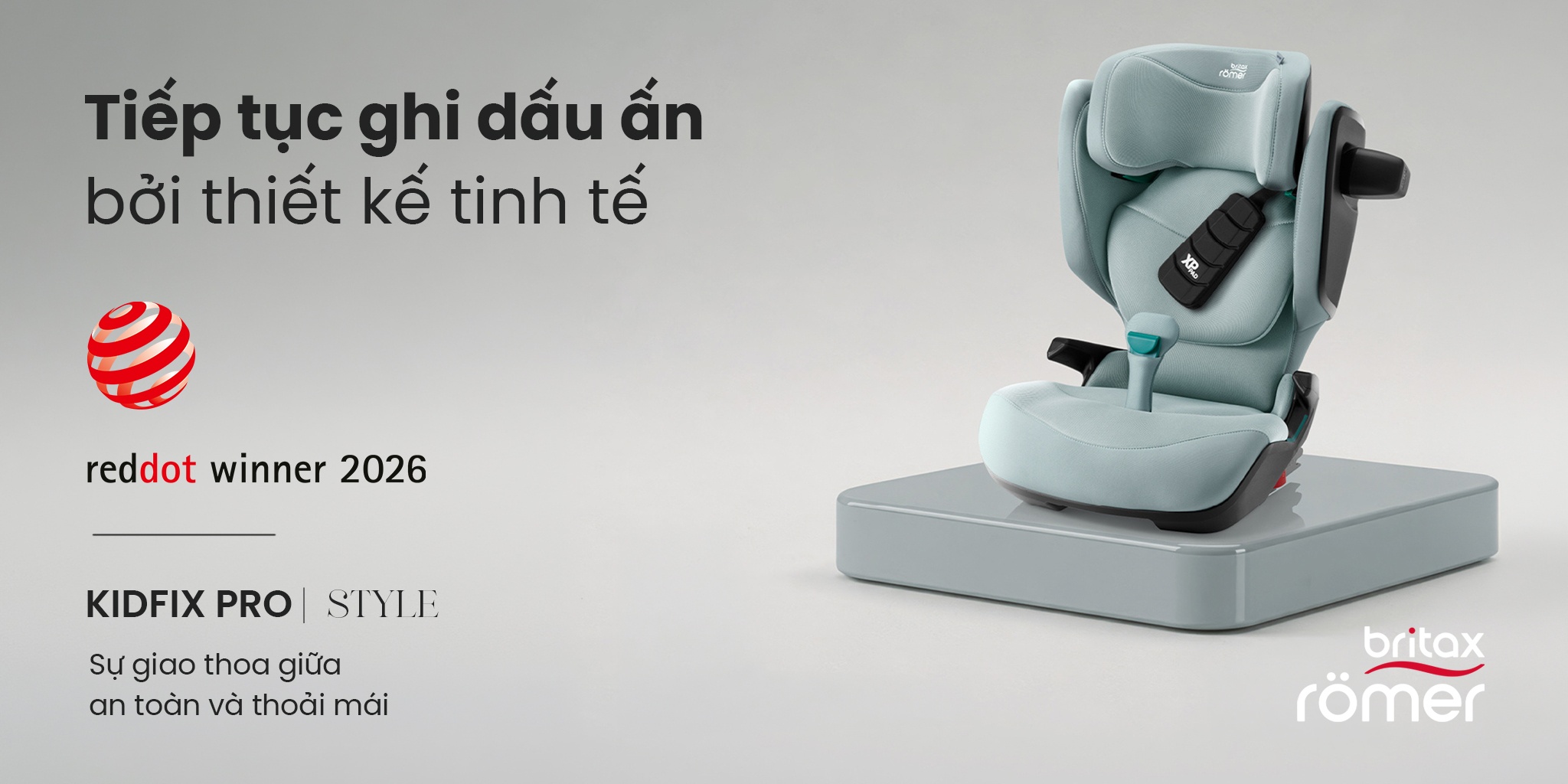 KIDFIX PRO Tiếp Tục Ghi Dấu Ấn Quốc Tế Với Giải Thưởng Red Dot Winner 2026