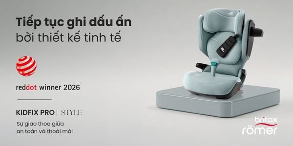 KIDFIX PRO Tiếp Tục Ghi Dấu Ấn Quốc Tế Với Giải Thưởng Red Dot Winner 2026