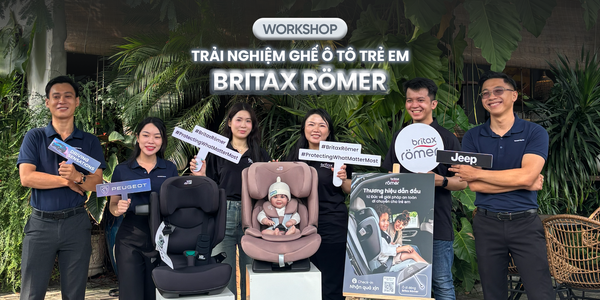 Britax Römer x Showroom Peugeot: Workshop Lái Thử Và Trải Nghiệm Các Dòng Ghế Ô Tô Trẻ Em