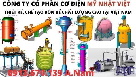 Bình nén khí / Bình tích áp (cho hệ thống máy nén khí)
