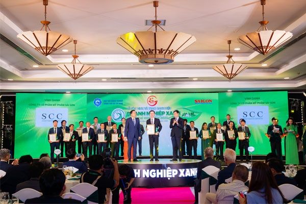 Sự kiện Công Ty Cổ Phần Mỹ Phẩm Sài Gòn Nhận Danh hiệu Doanh Nghiệp Xanh