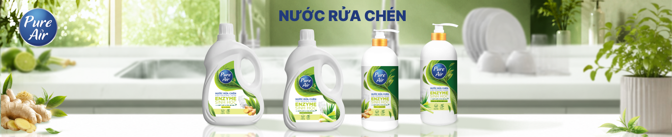 Nước rửa chén Pure Air