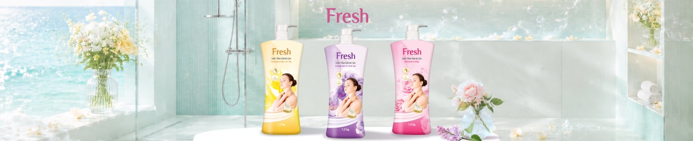 Fresh sữa tắm hương hoa