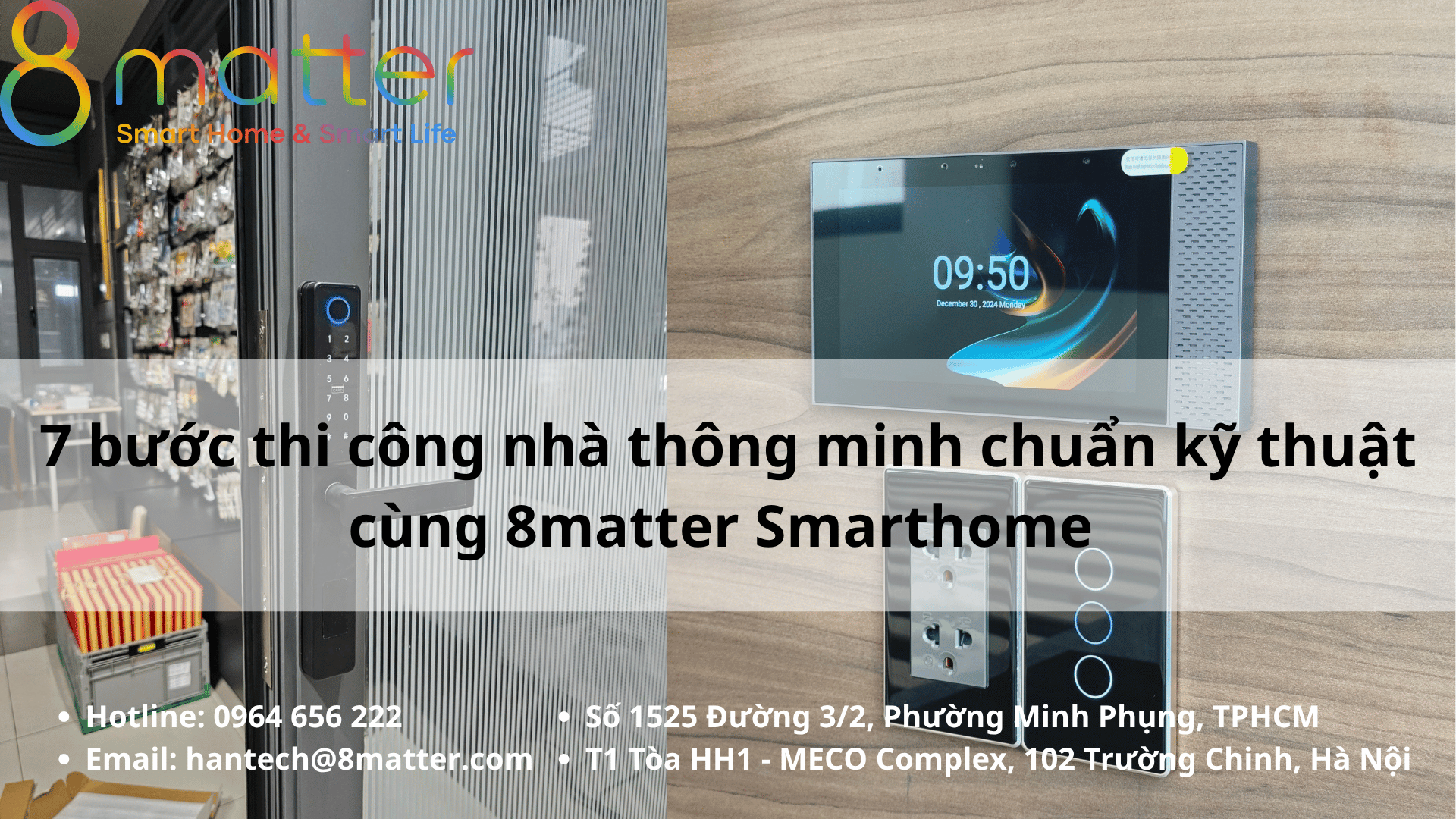 7 bước thi công nhà thông minh chuẩn kỹ thuật cùng 8matter Smarthome