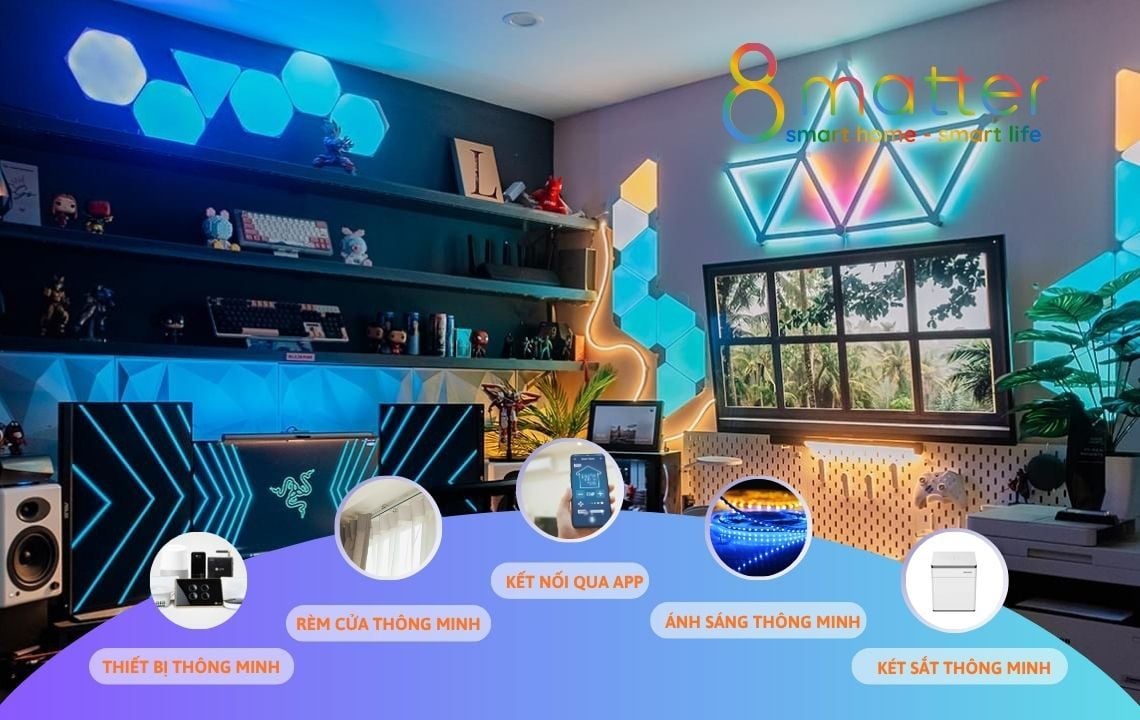 8Matter SmartHome: Đơn vị chuyên thi công lắp đặt nhà thông minh toàn quốc