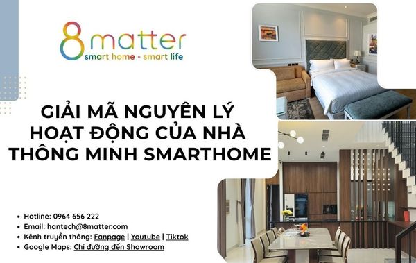 Giải Mã Nguyên Lý Hoạt Động Của Nhà Thông Minh Smarthome: 3 Thành Phần Cốt Lõi