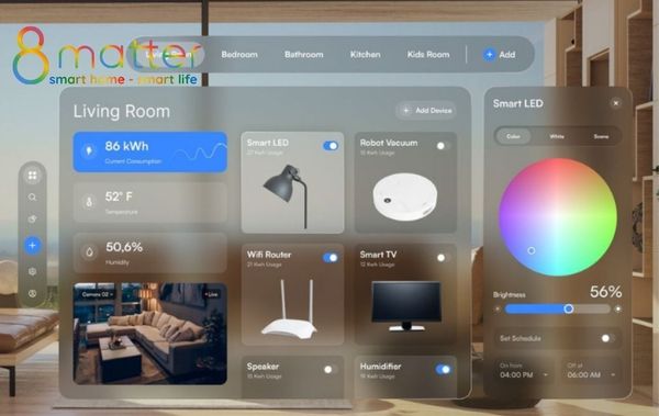 GIẢI PHÁP NHÀ THÔNG MINH GIÁ TỐT VÀ TOÀN DIỆN NHẤT Từ (8matter Smart Home)