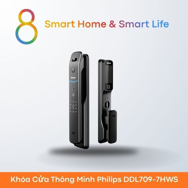 Khóa Cửa Thông Minh Philips DDL709-7HWS - 8Matter