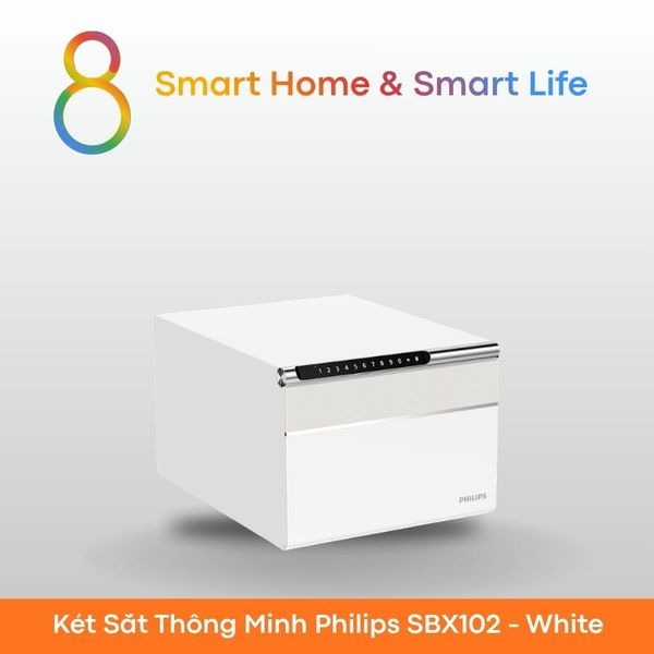 Thùng sắt thông minh philips SBX102-8Matter - SmartHome