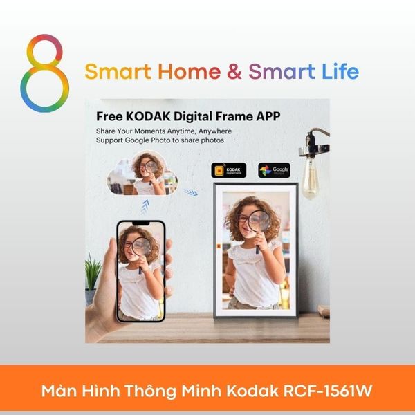 Màn Hình Thông Minh Kodak RCF-1561W - 8Matter - SmartHome