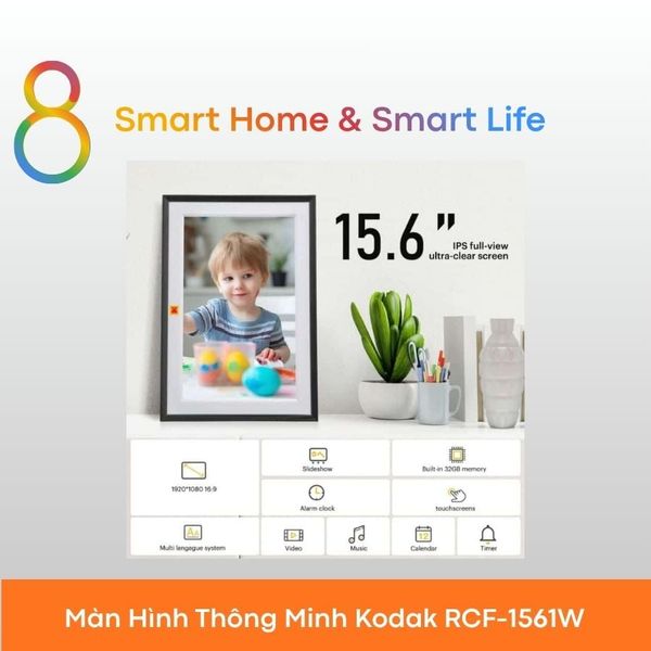 Màn Hình Thông Minh Kodak RCF-1561W - 8Matter - SmartHome