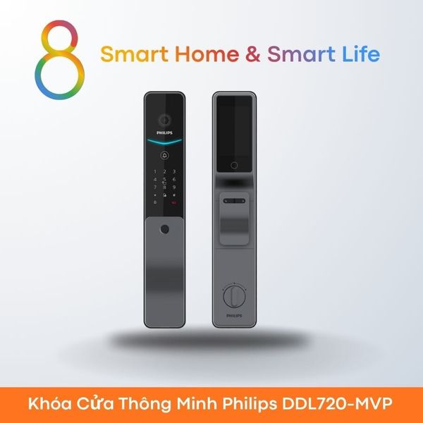 Khóa Cửa Thông Minh Philips DDL720-MVP