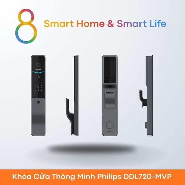Khóa Cửa Thông Minh Philips DDL720-MVP