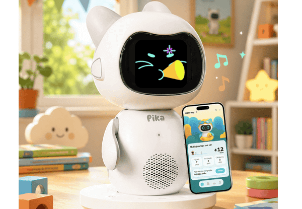 Robot Pika - Trợ Lý AI Học Tiếng Anh Cho Bé - 8matter SmartHome