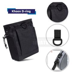 Khoen D-ring nhựa 25mm - giải pháp kết nối dây đeo cho balo và túi xách
