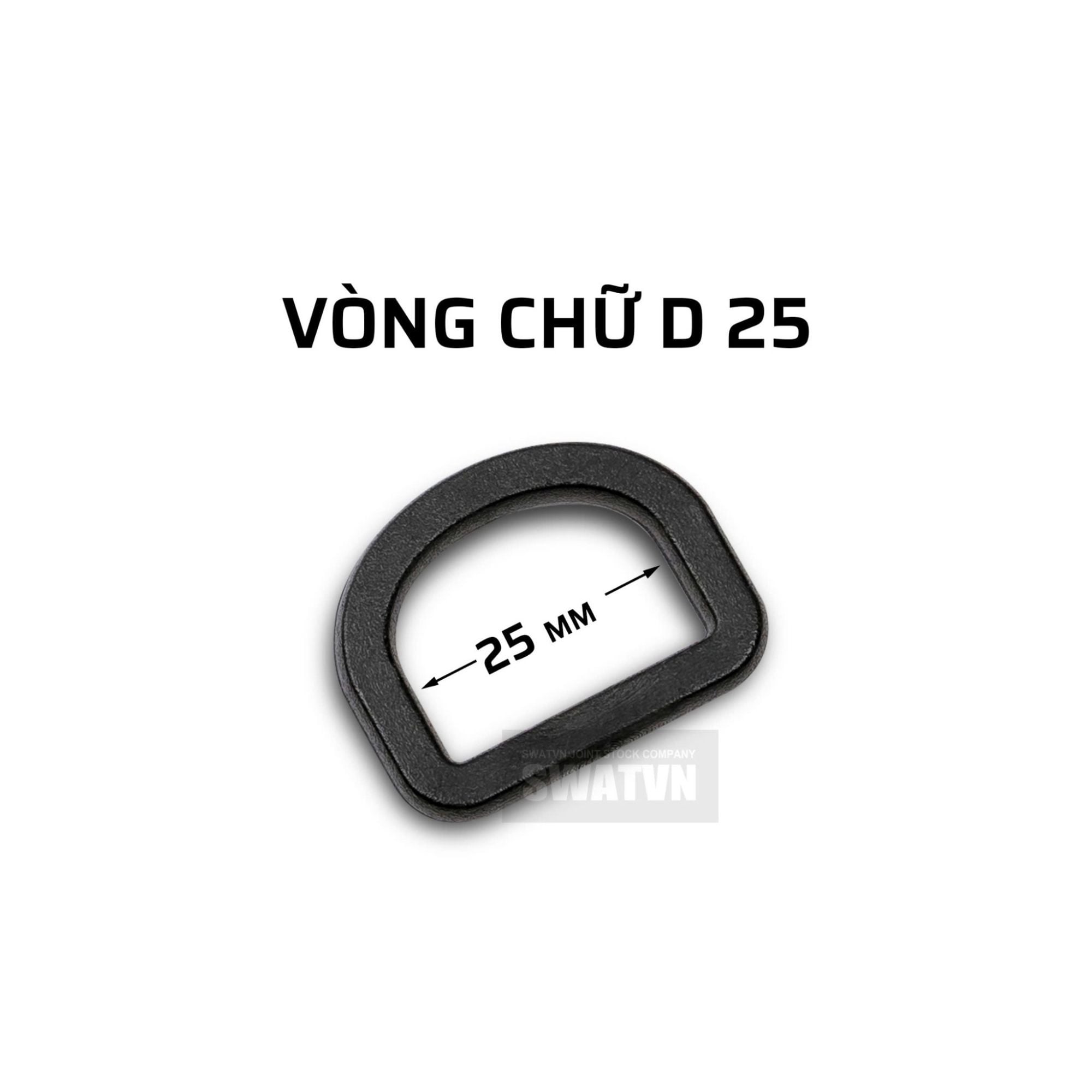 Khoen nhựa chữ D - cung cấp phụ kiện cho ngành sản xuất balo & túi xách