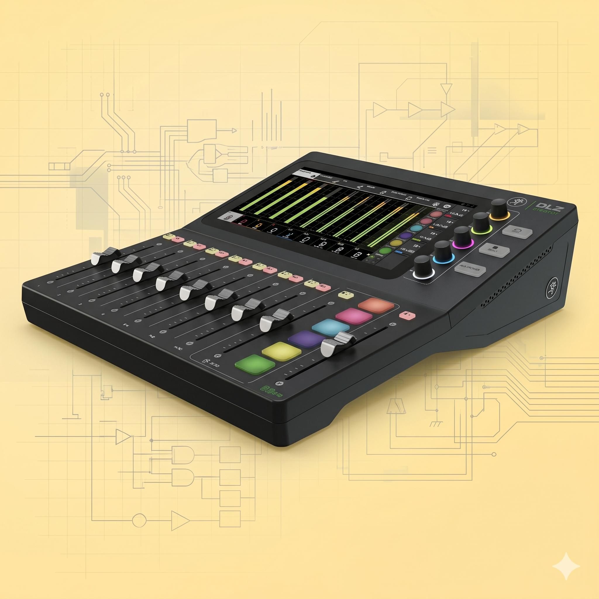 Làm Chủ Mackie DLZ Creator: Chiếc Mixer 