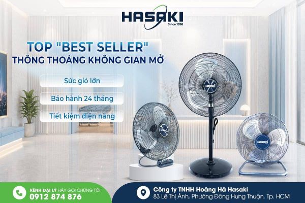 Tư vấn chọn quạt công nghiệp để sàn chất lượng