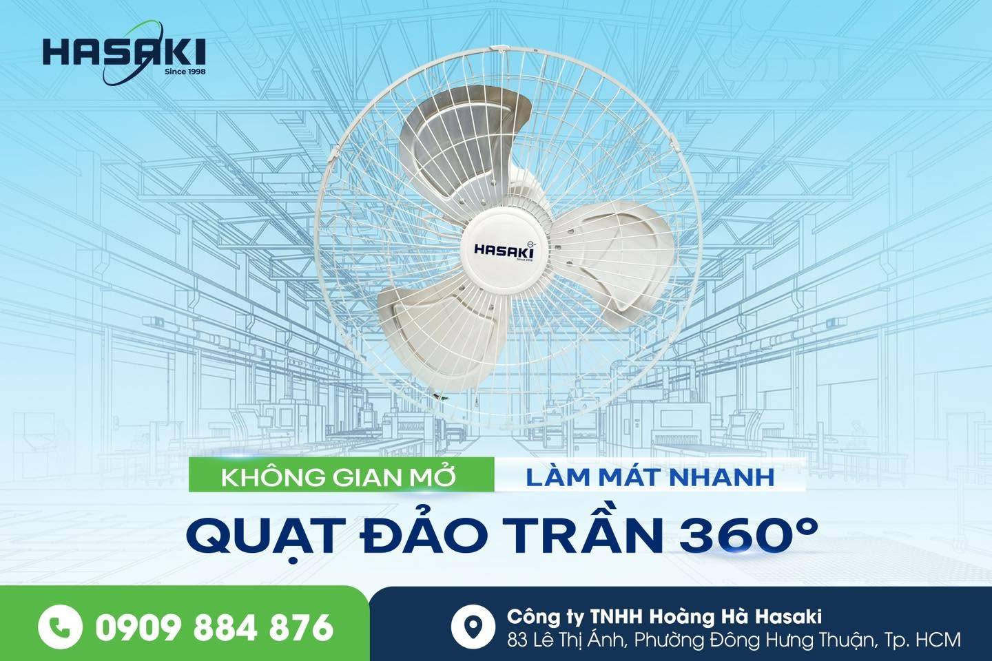 Địa chỉ cung cấp quạt treo tường công nghiệp chất lượng - giá tốt