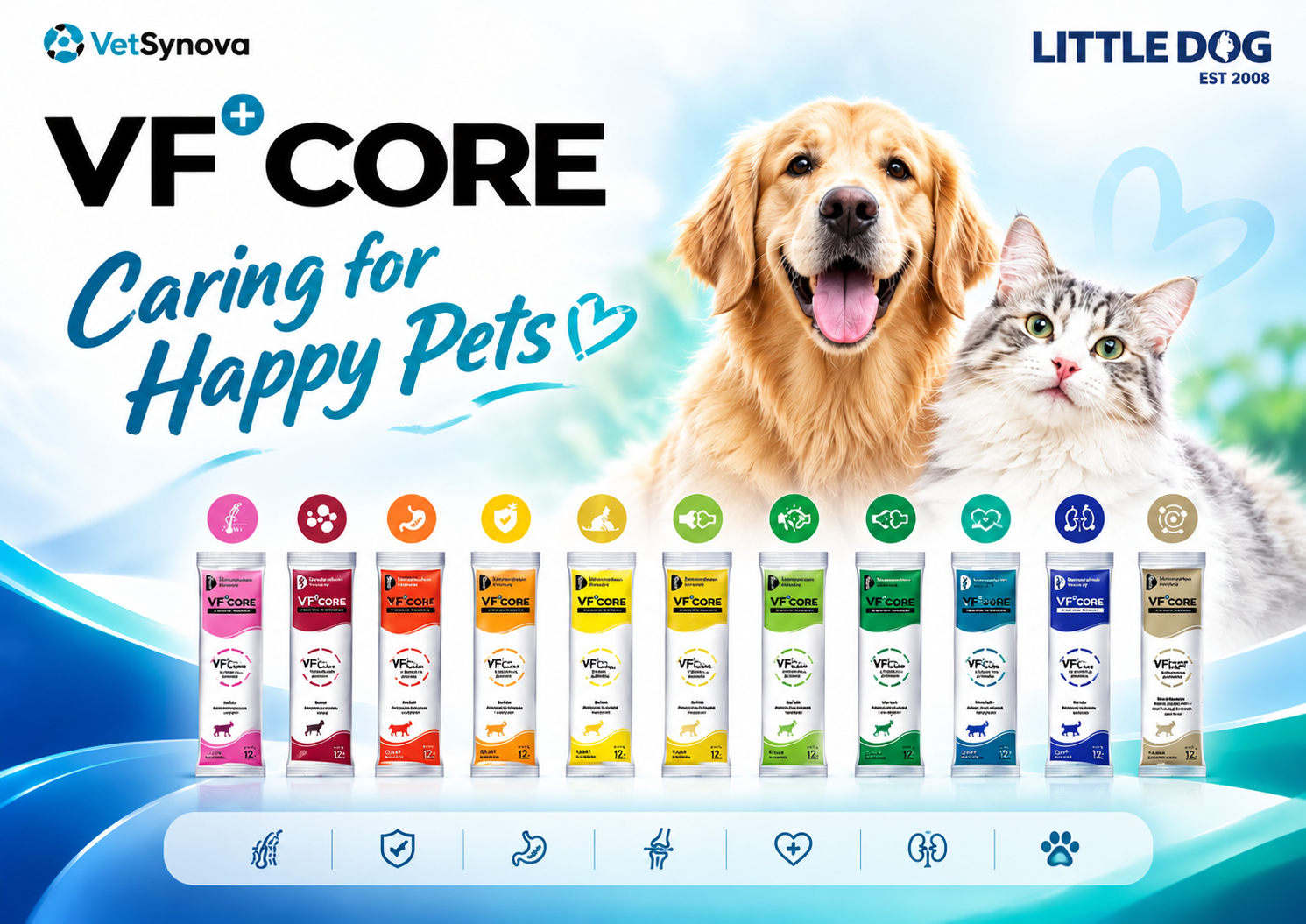 VF+CORE - GIẢI PHÁP DINH DƯỠNG TOÀN DIỆN CHO PET YÊU