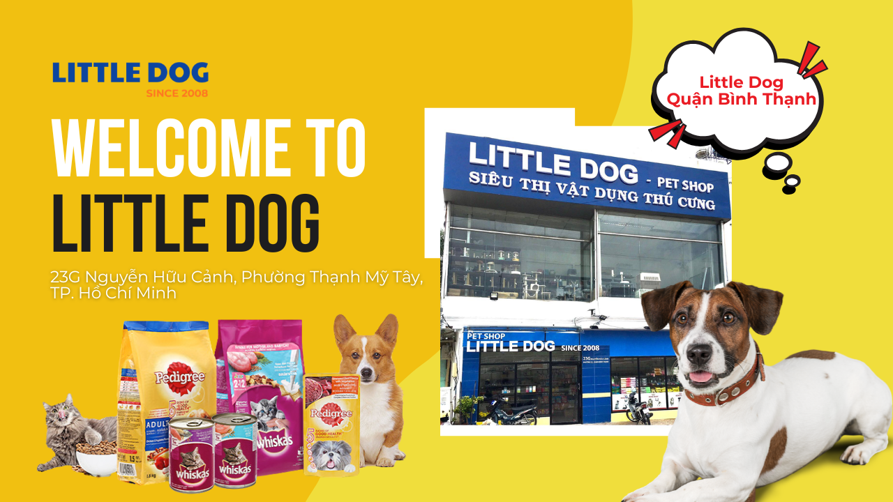 Little Dog Bình Thạnh – Cửa Hàng Thú Cưng Tại 23G Nguyễn Hữu Cảnh
