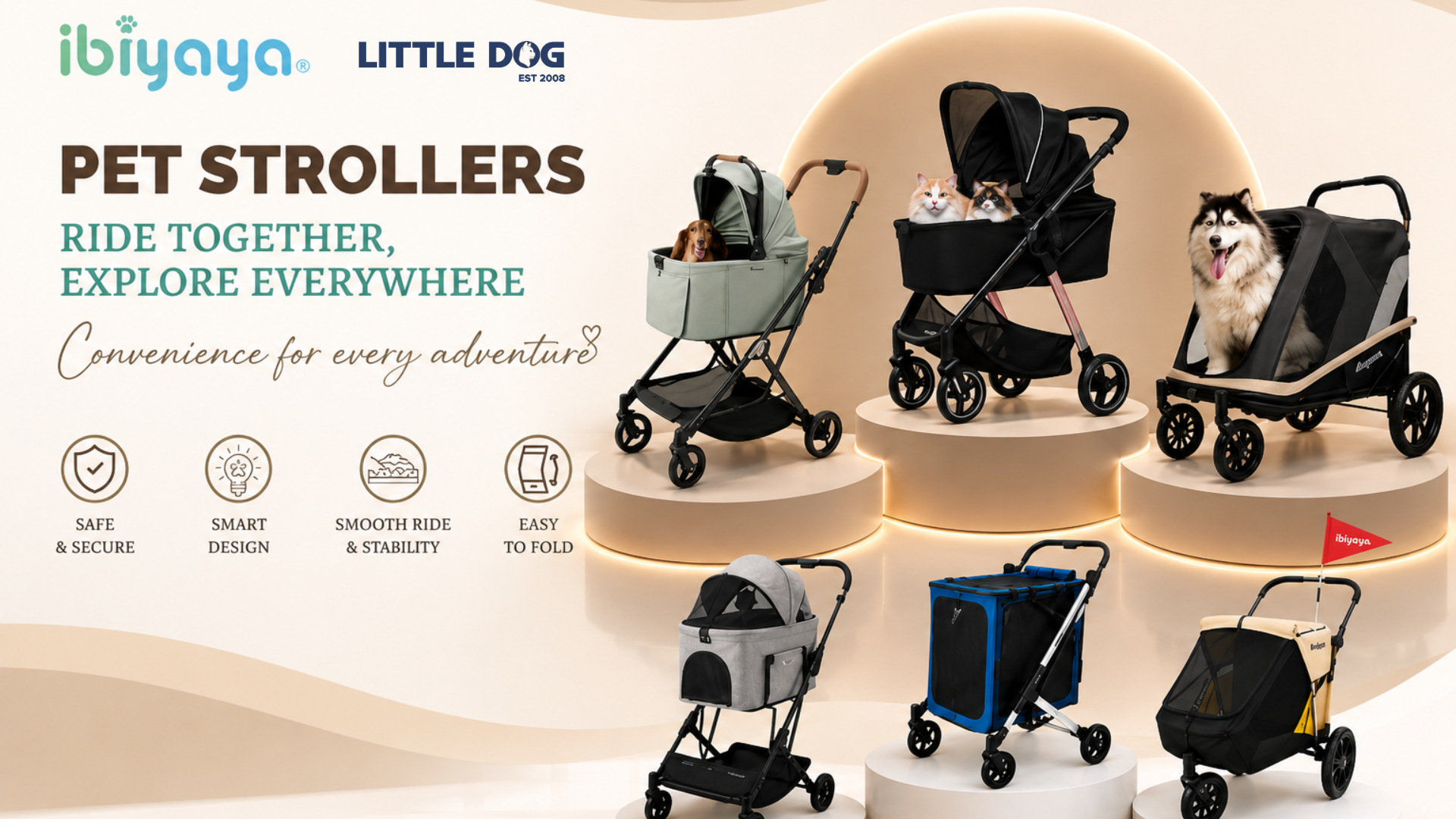 Premium Pet Stroller: The Ultimate Guide to Safe, Stylish Pet Travel