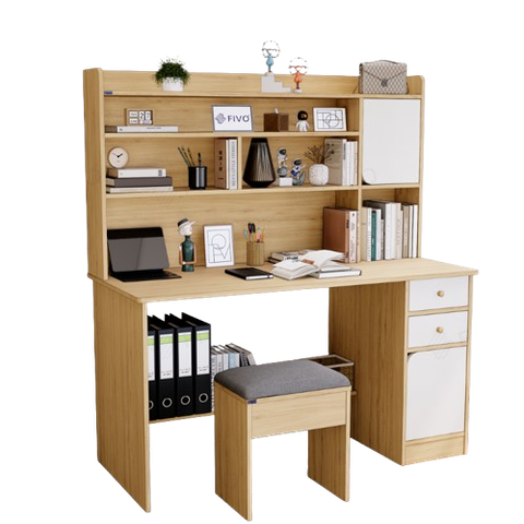 Bàn Làm Việc Chân Gỗ