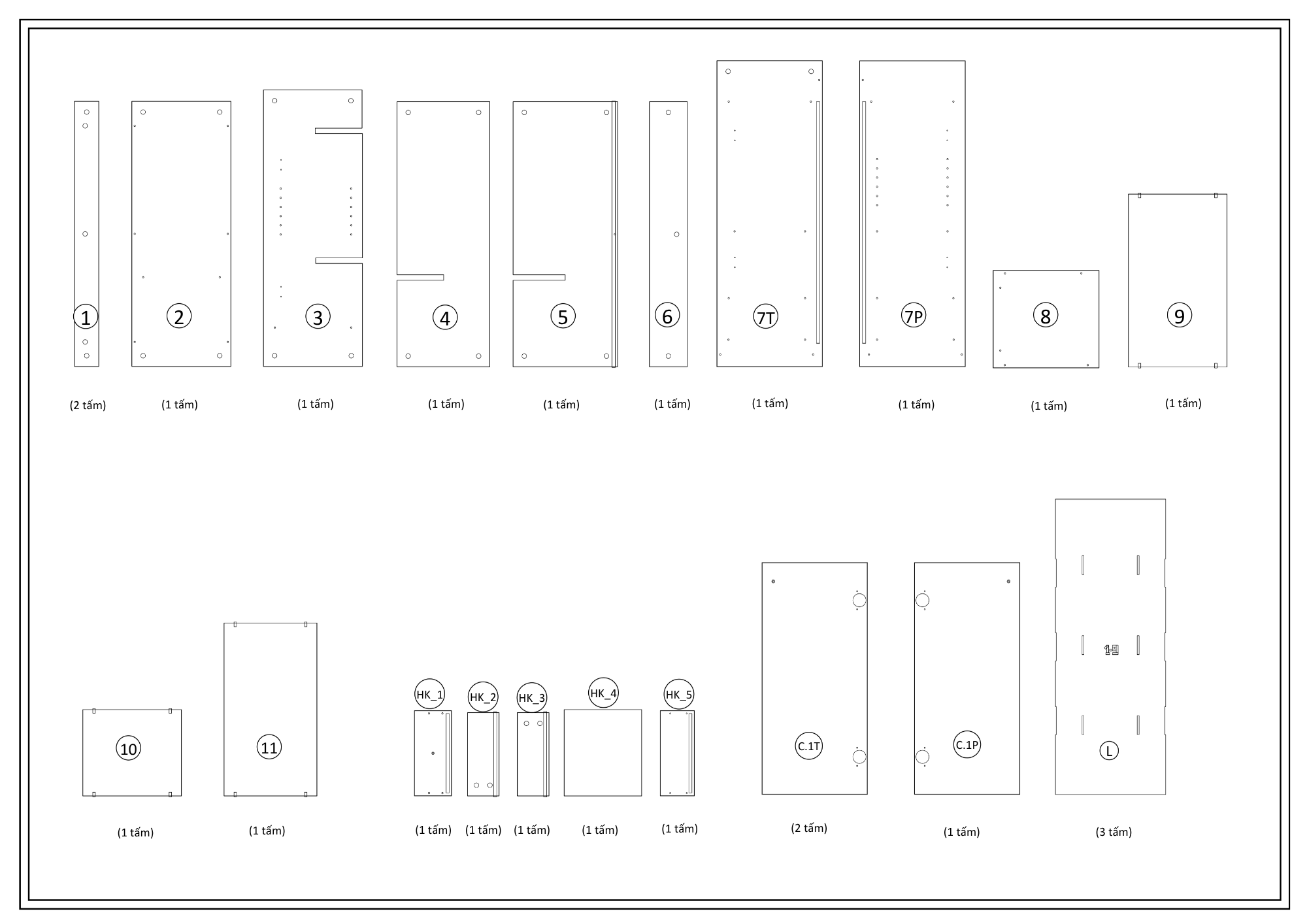 Hướng Dẫn Lắp Ráp Tủ Giày Dép FS51 FIVO, 8 Ngăn FIVO