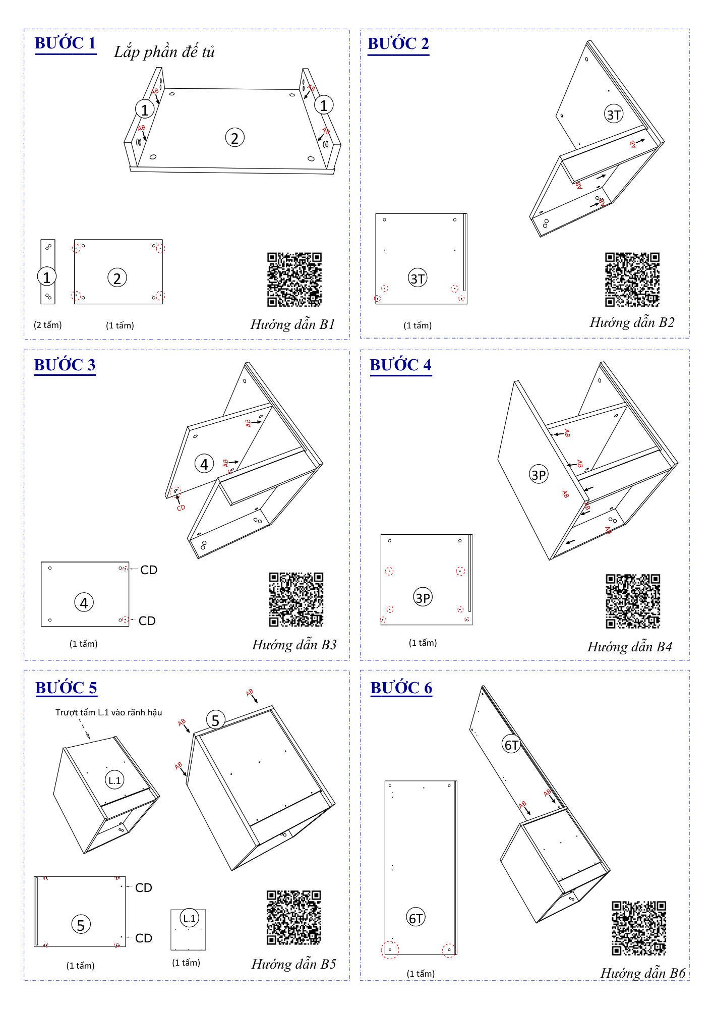 Hướng Dẫn Lắp Đặt Tủ Quần Áo FC05, Tủ Đồ Treo FIVO