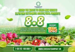 “Nâng tầm nông sản Việt - Vượt sóng vươn xa”: Ưu đãi giảm 15% giá dịch vụ chiếu xạ trái cây tươi